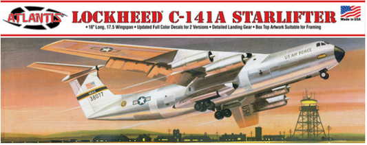 Atlantis Models 1:108 Lockheed C-141A Starlifter Military Strategic Airlifter